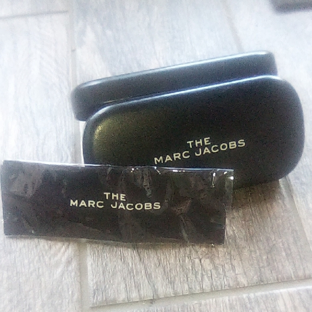 Marc Jacobs Black Eyewear Case And Dust Cloth
